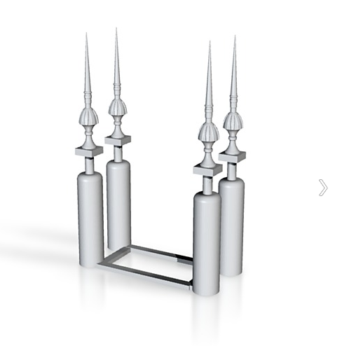 Finials Shapeways Artwork