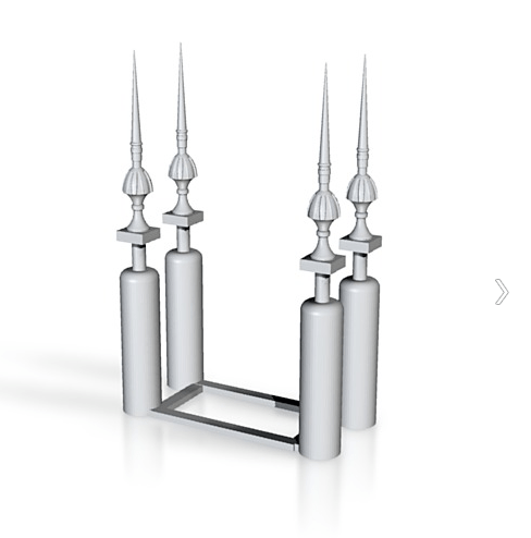 Finials Shapeways Artwork