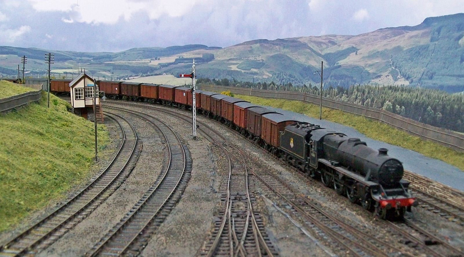 Black 5 heading south