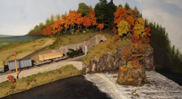 Fangfoss showing the Foss rock and falls - RC